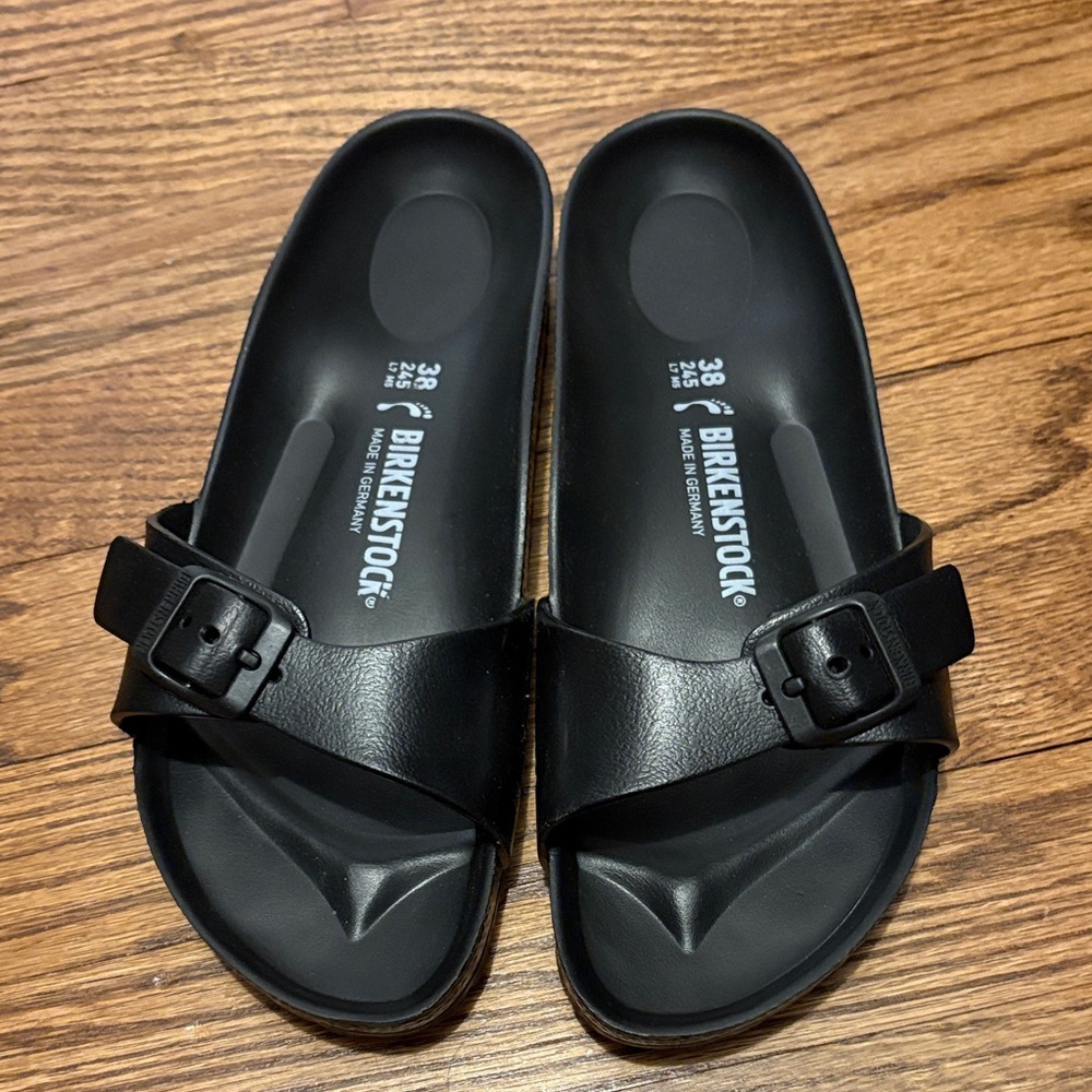 Birkenstock Black Slide Sandals